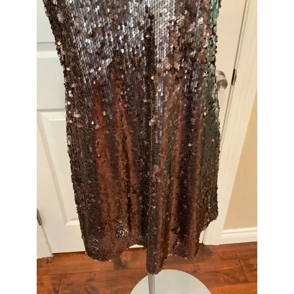 L'Agence Elora Rose Gold Sequin Mini Dress, Size 6, NWT! $425 L'Agence Elora Rose Gold Sequin Mini Dress, Size 6, NWT! $425